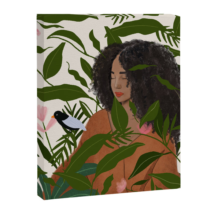 Aanu the plant lady  Canvas Print Gallery Image 1