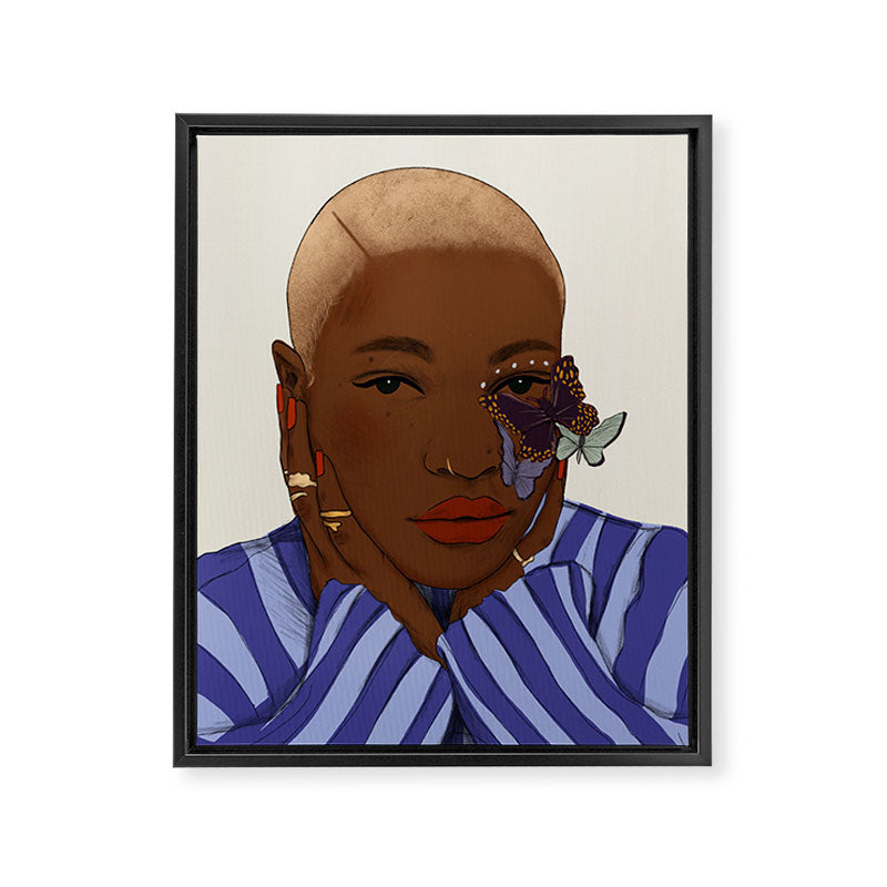 Oh my soul, donât be afraid  Framed Canvas Print Gallery Image 8