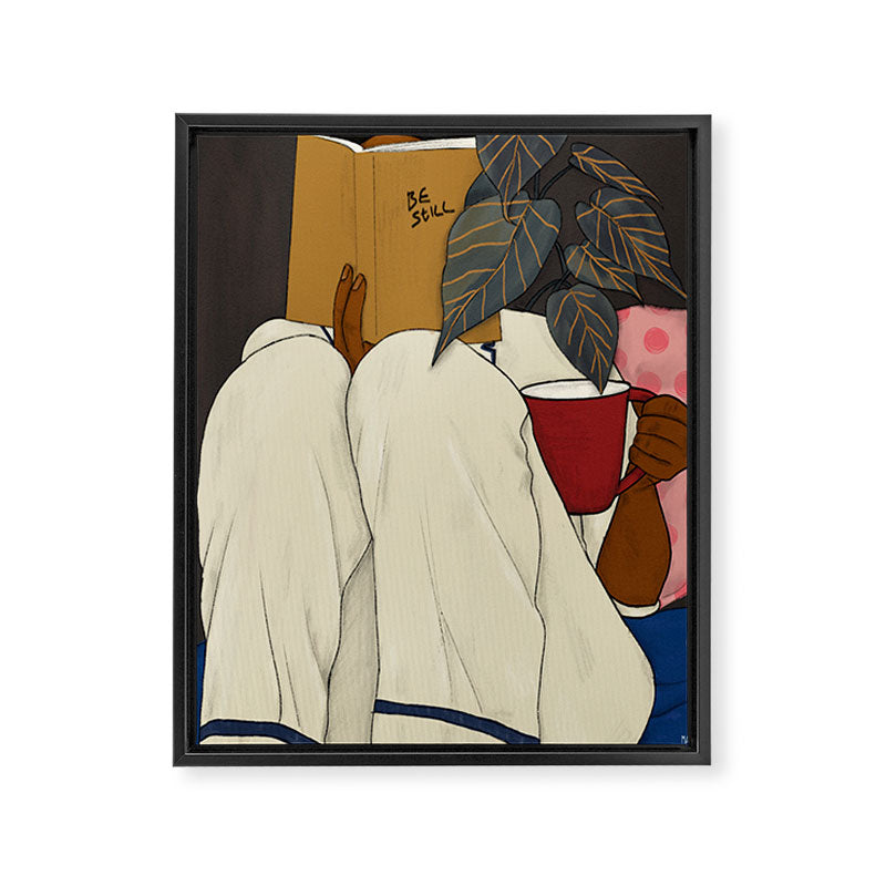 Restful Rest II Framed Canvas Print Gallery Image 8