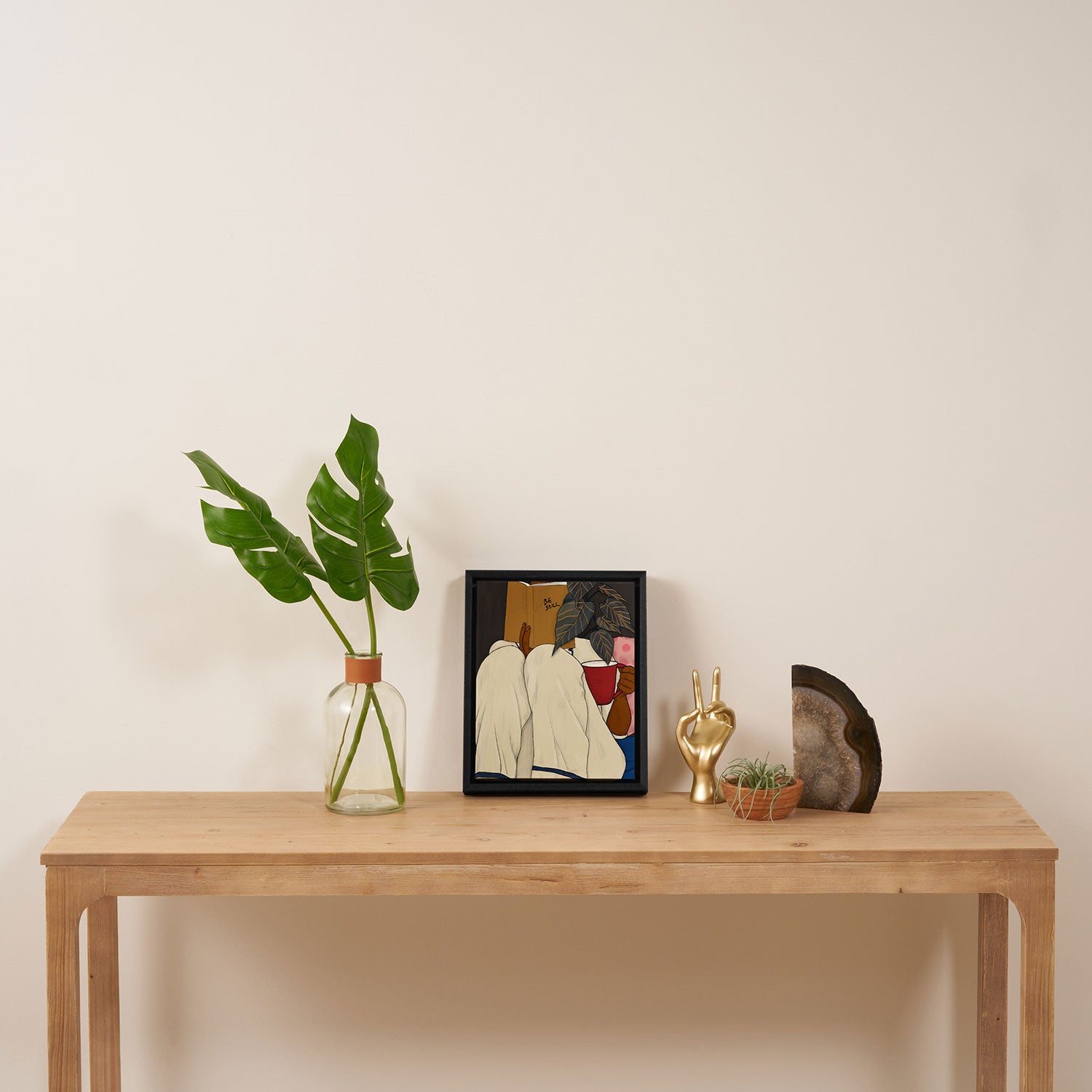 Restful Rest II Framed Canvas Print Gallery Image 4