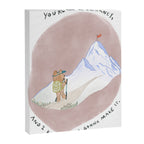 Bear on a Journey, Mountain Adventure Canvas Print Gallery Image 8