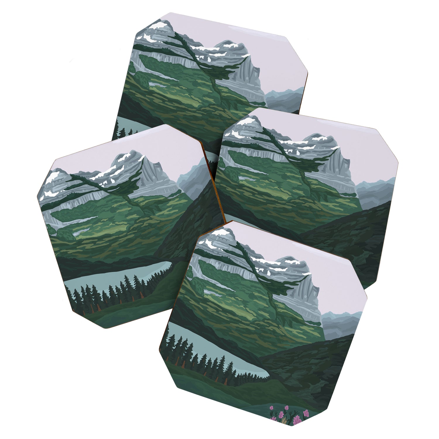 Glacier National Park Coaster Gallery Image 1