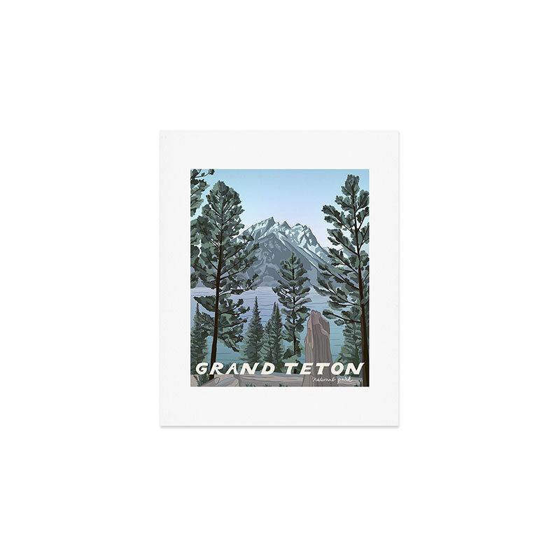 Grand Teton National Park Art Print Gallery Image 1