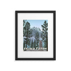 Grand Teton National Park Framed Art Print Gallery Image 5