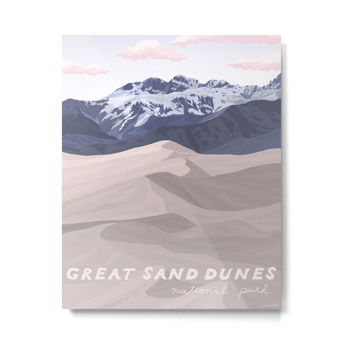 Great Sand Dunes National Park Metal Print Gallery Image 1