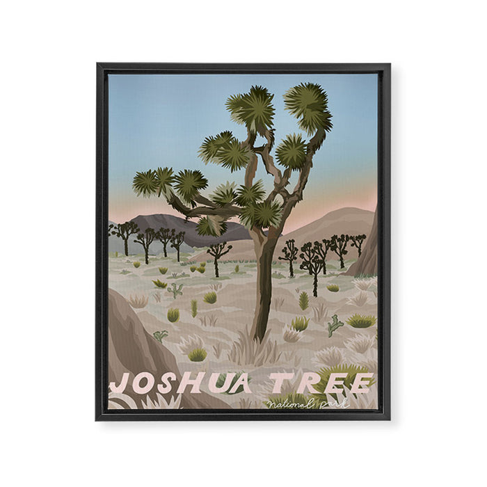 Joshua Tree National Park Framed Canvas Print Gallery Image 1