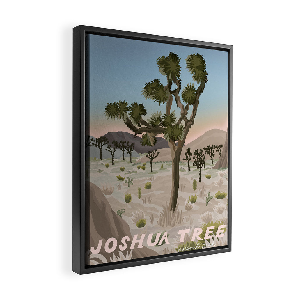 Joshua Tree National Park Framed Canvas Print Gallery Image 2