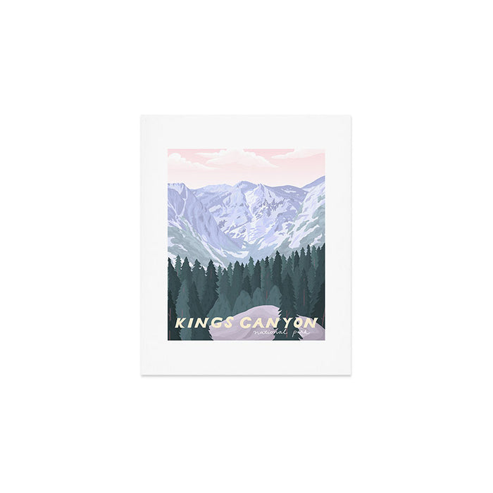 Kings Canyon National Park Art Print Gallery Image 1