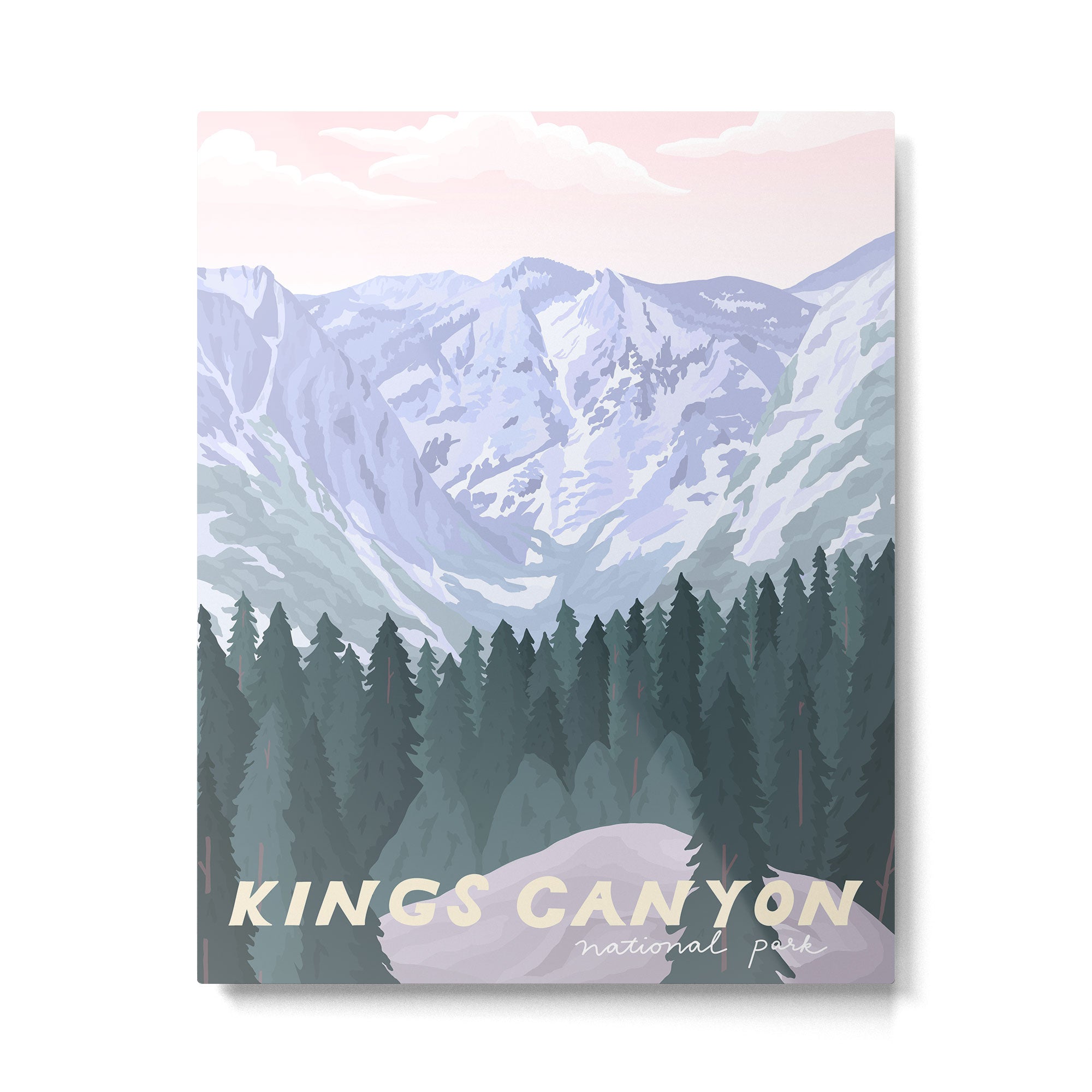 Kings Canyon National Park Metal Print Gallery Image 4