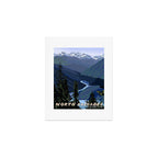 North Cascades National Park, Vintage Art Print Gallery Image 1