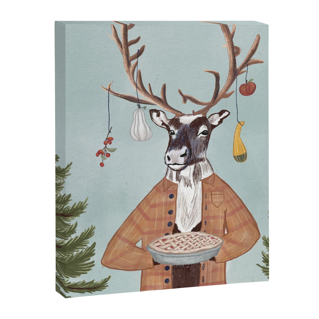Thankful Reindeer Canvas Print Gallery Image 8