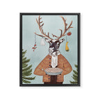Thankful Reindeer Framed Canvas Print Gallery Image 8