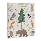 Woodland Creatures Chart Canvas Print Gallery Image 6