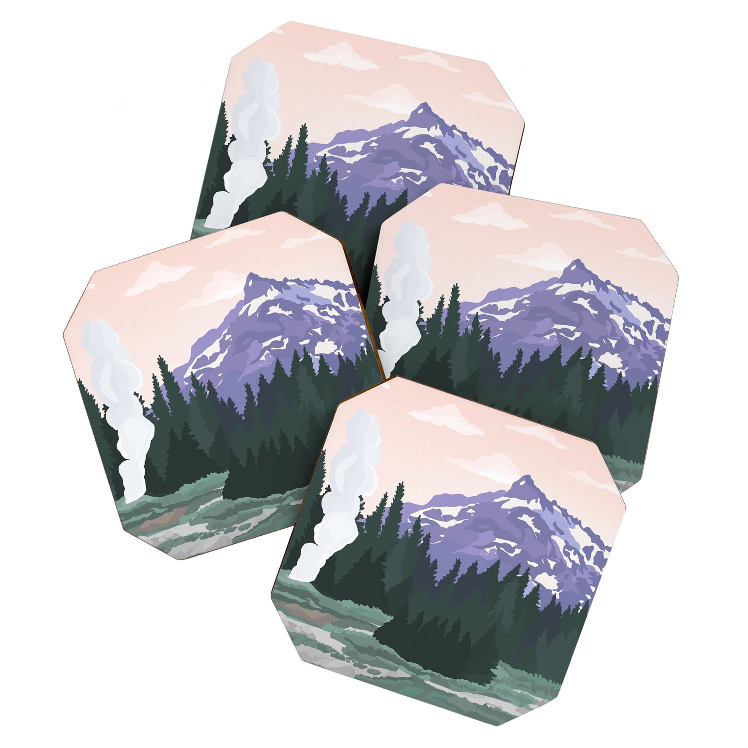 Yellowstone National Park Coaster Gallery Image 1