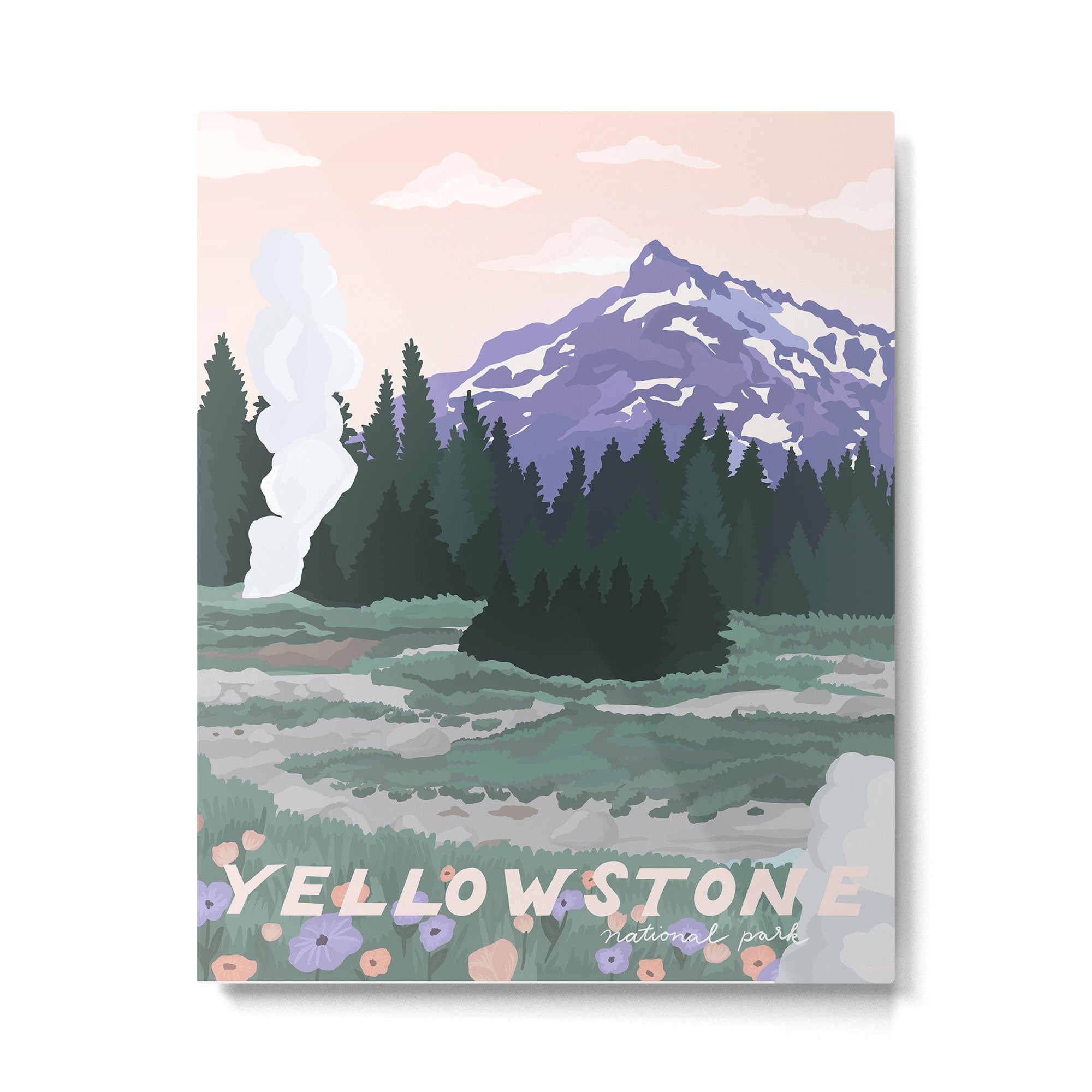 Yellowstone National Park Metal Print Gallery Image 4