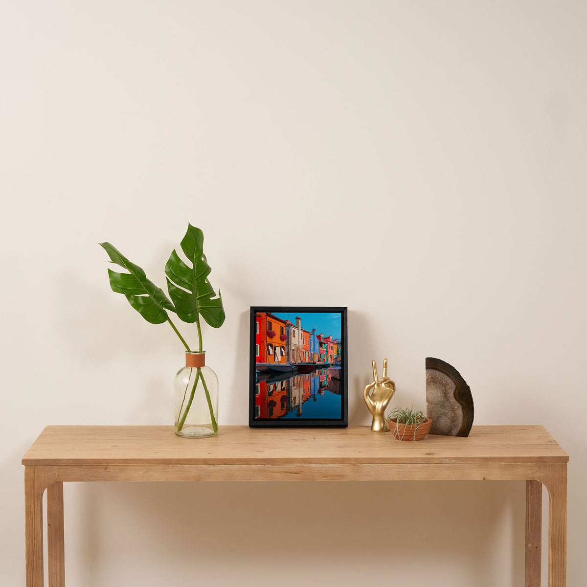 Burano Framed Canvas Print Gallery Image 4