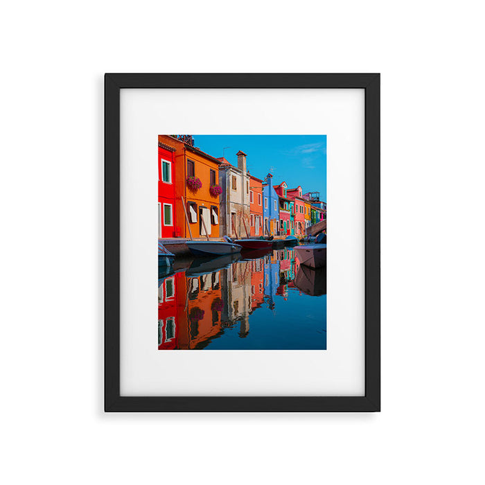 Burano Framed Art Print Gallery Image 1