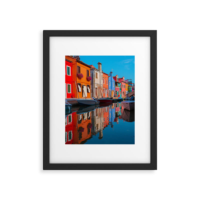Burano Framed Art Print Gallery Image 5