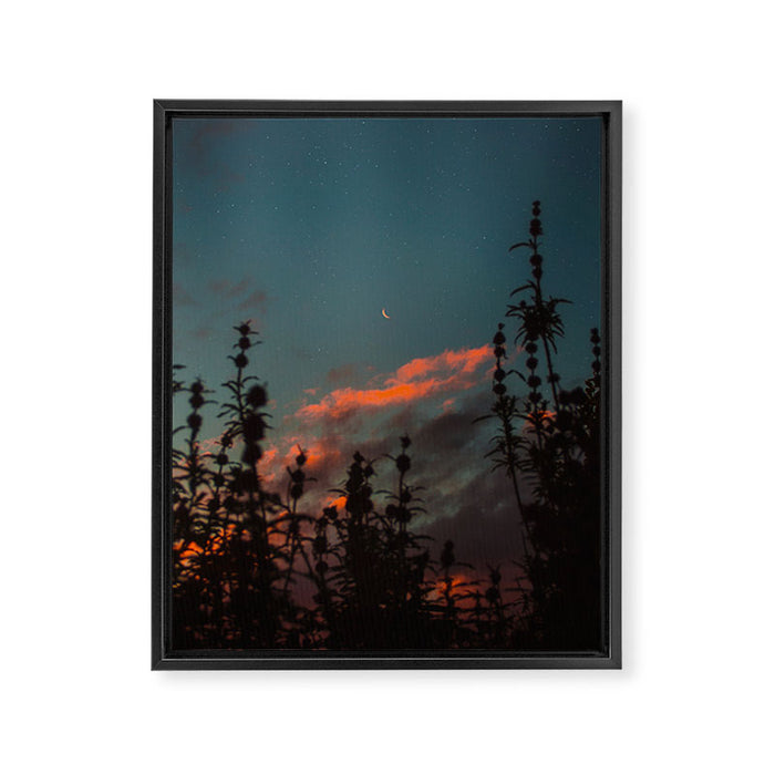burn Framed Canvas Print Gallery Image 1