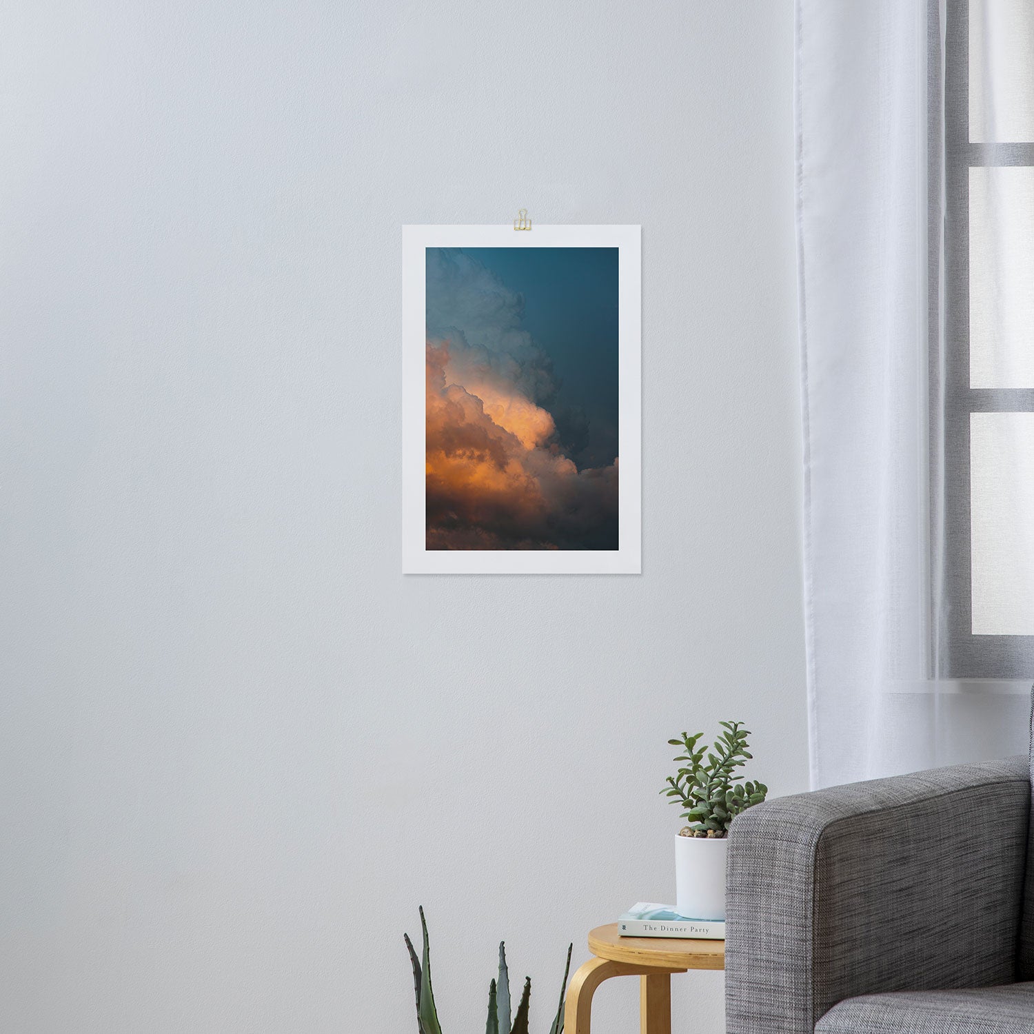 clouds Art Print Gallery Image 3