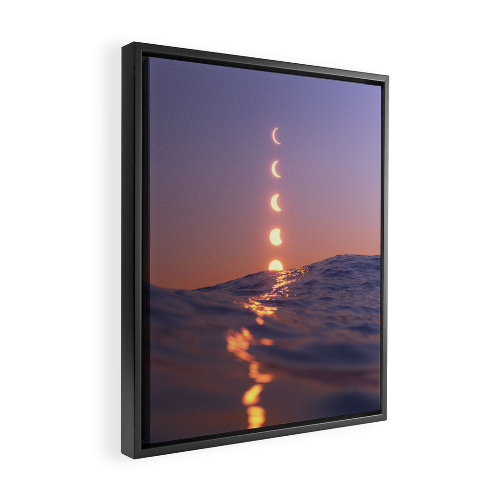 descent Framed Canvas Print Gallery Image 2