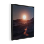 floating away in a digital ocean IV Framed Canvas Print Gallery Image 2