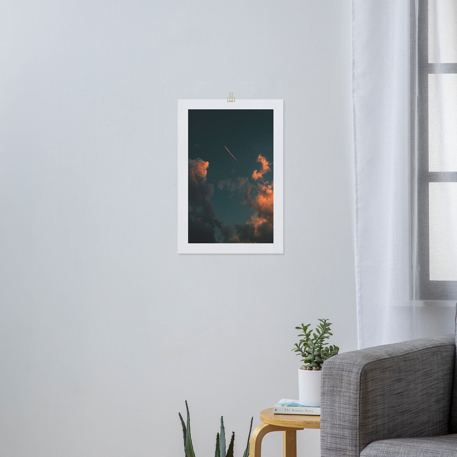 it's lonely out in space Art Print Gallery Image 3