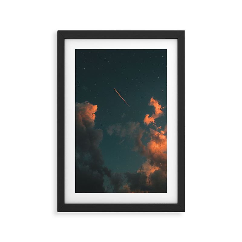 it's lonely out in space Framed Art Print Gallery Image 2