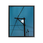 looking Framed Canvas Print Gallery Image 6