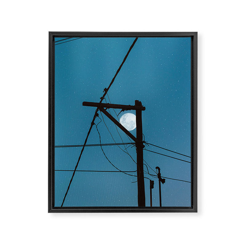 looking Framed Canvas Print Gallery Image 6