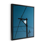 looking Framed Canvas Print Gallery Image 2