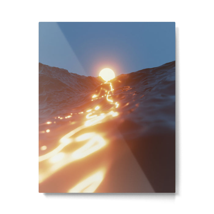 melting Metal Print Gallery Image 1