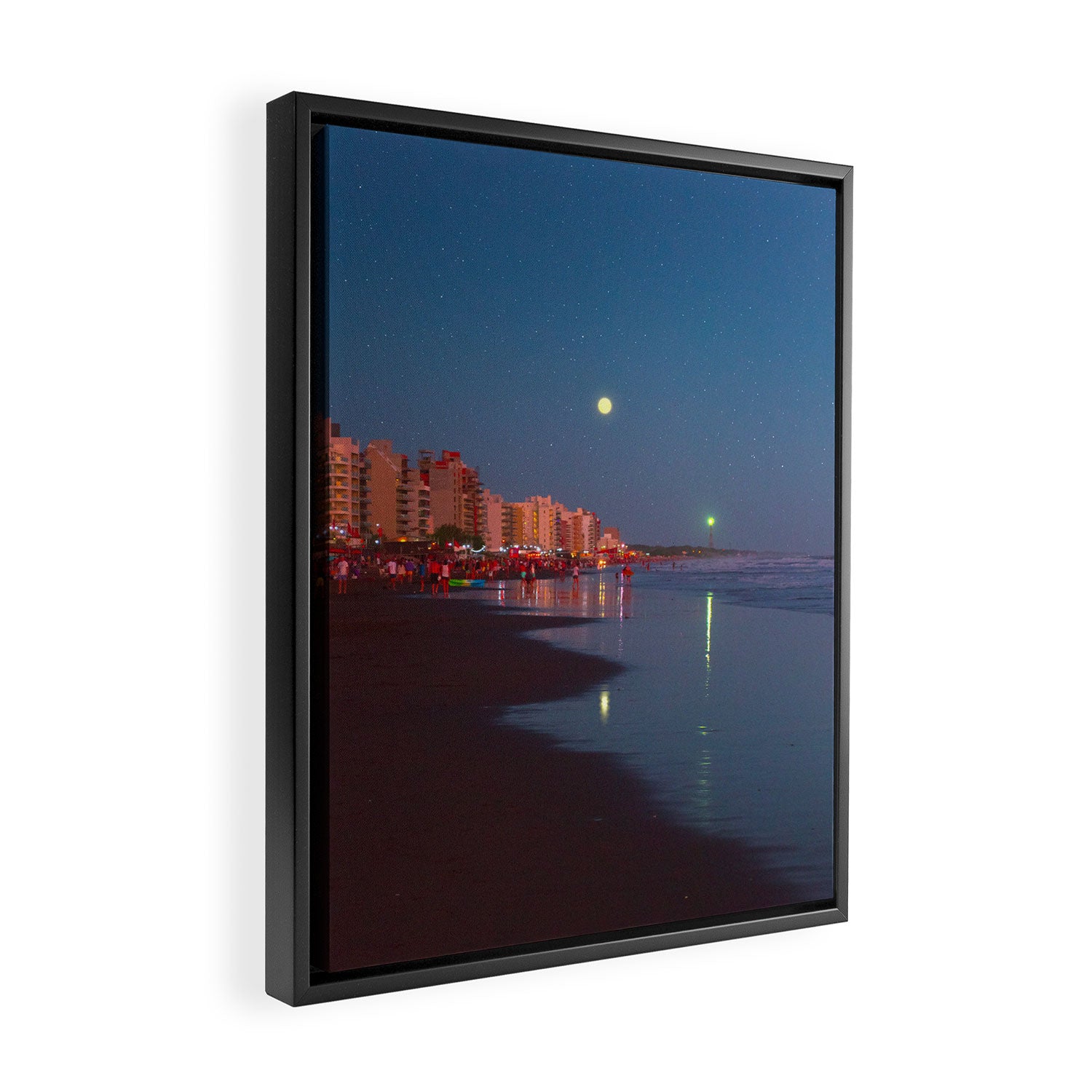 Monte Hermoso Framed Canvas Print Gallery Image 2