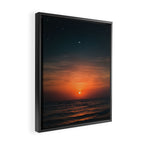 moon and sun Framed Canvas Print Gallery Image 2