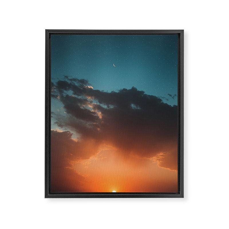 night and day Framed Canvas Print Gallery Image 6