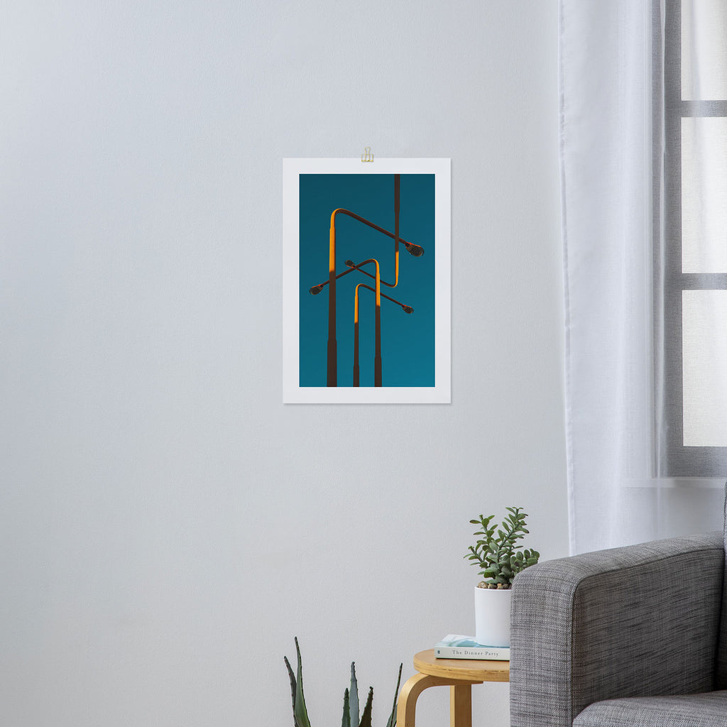 of light poles I Art Print Gallery Image 3