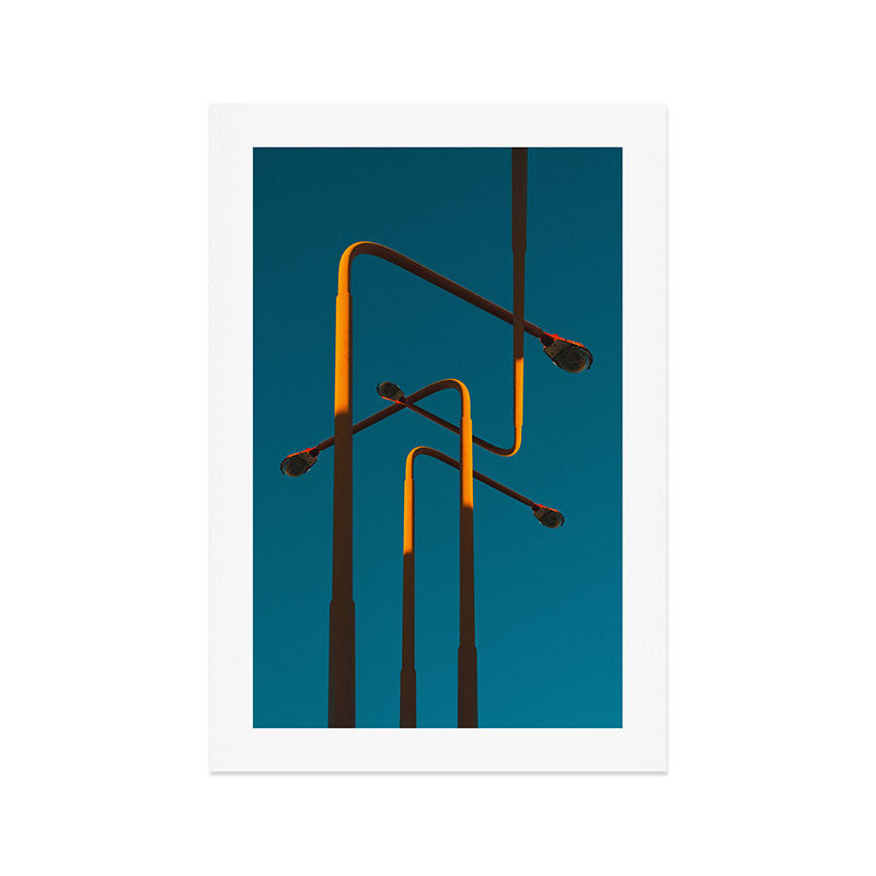 of light poles I Art Print Gallery Image 1