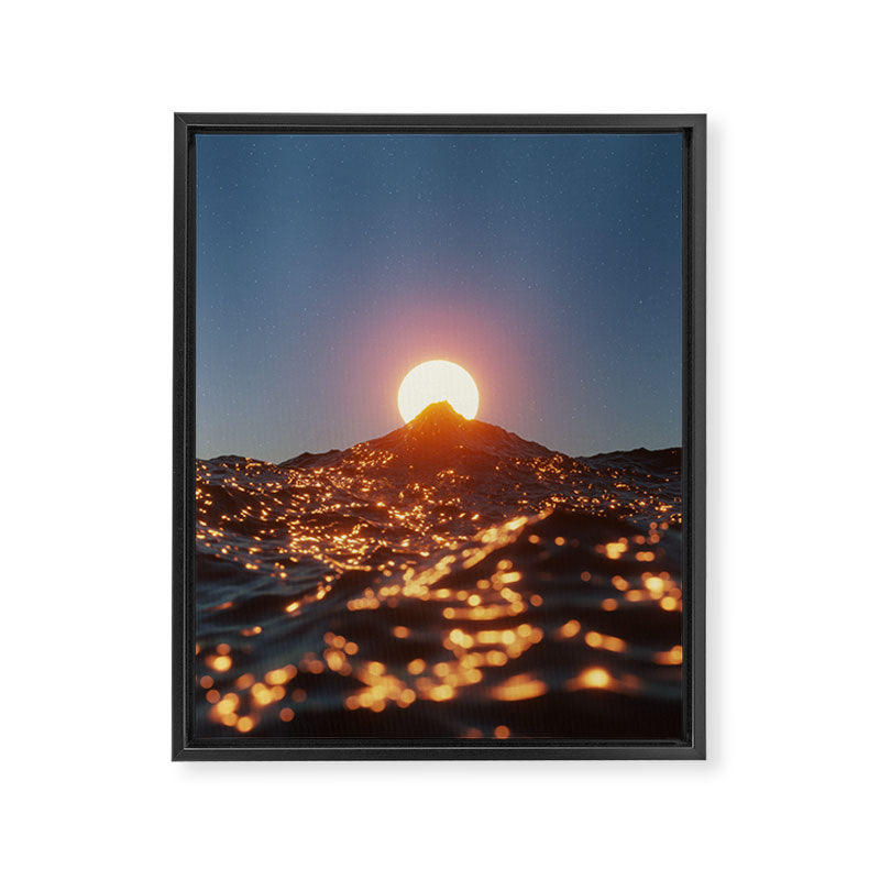 peak Framed Canvas Print Gallery Image 6