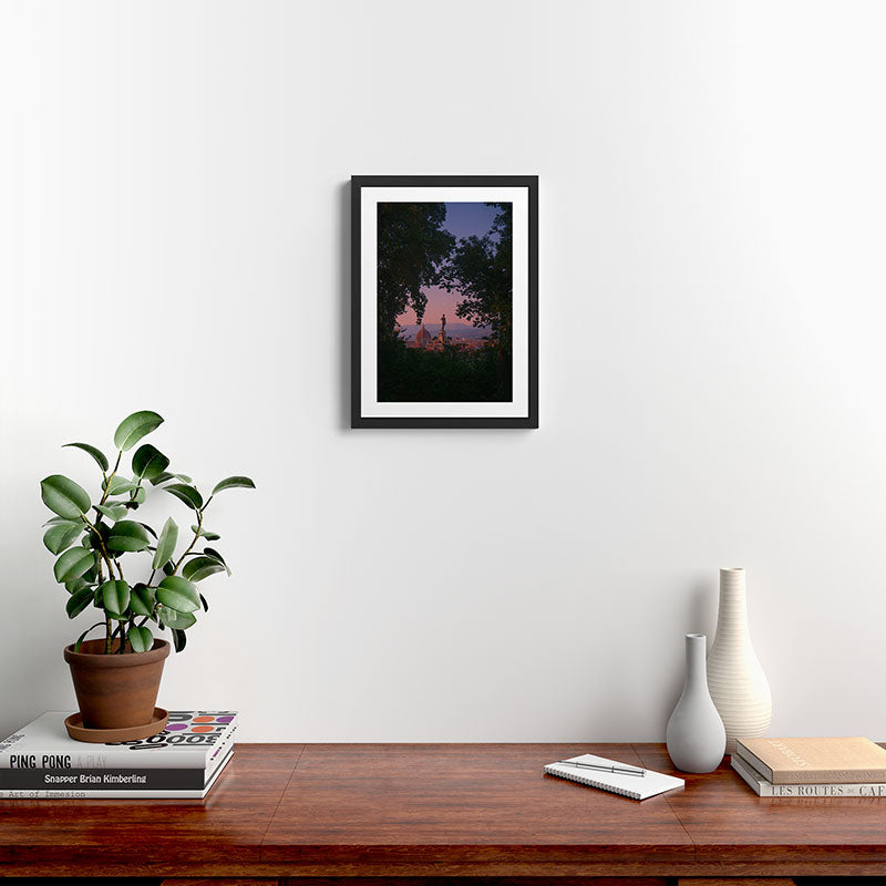 Piazzale Michelangelo, Firenze Framed Art Print Gallery Image 2