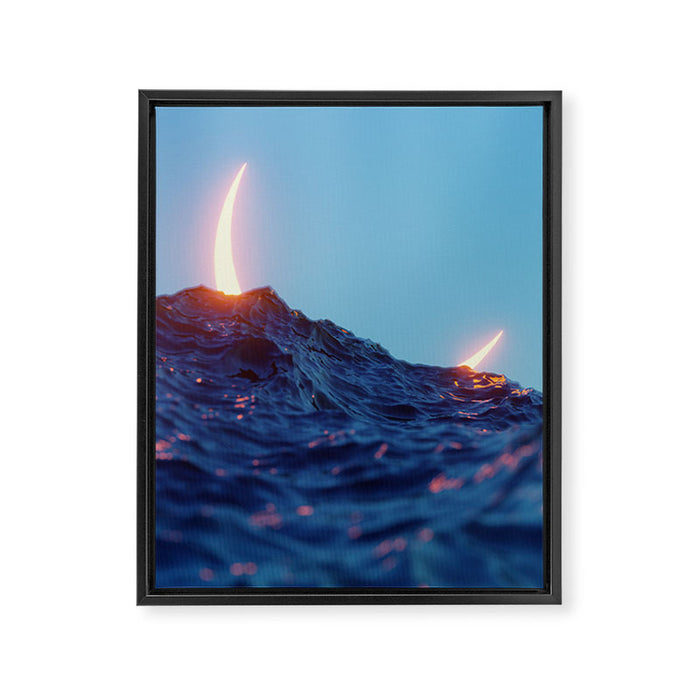 remains Framed Canvas Print Gallery Image 1