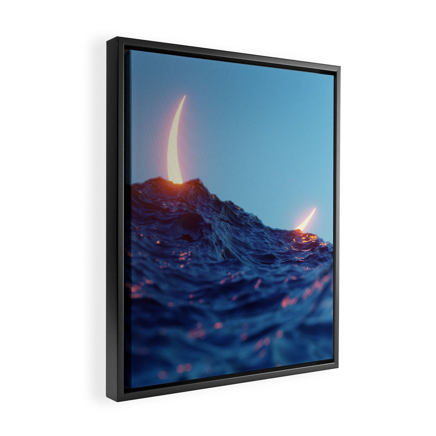 remains Framed Canvas Print Gallery Image 2