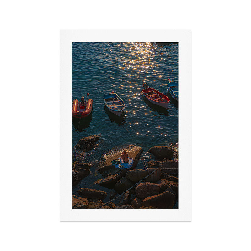 Riomaggiore, Cinque Terre Art Print Gallery Image 1