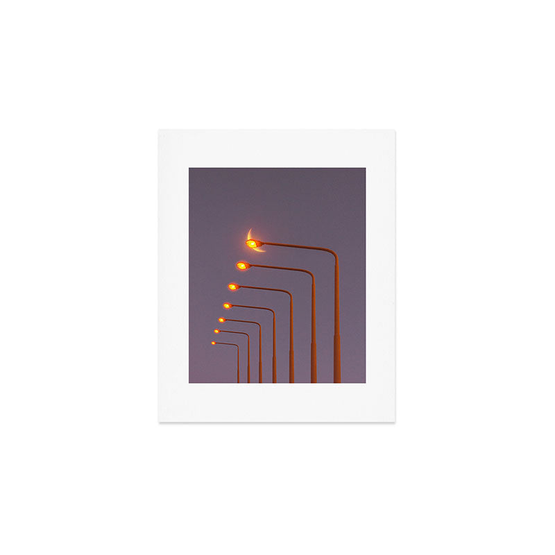 when the night Art Print Gallery Image 1