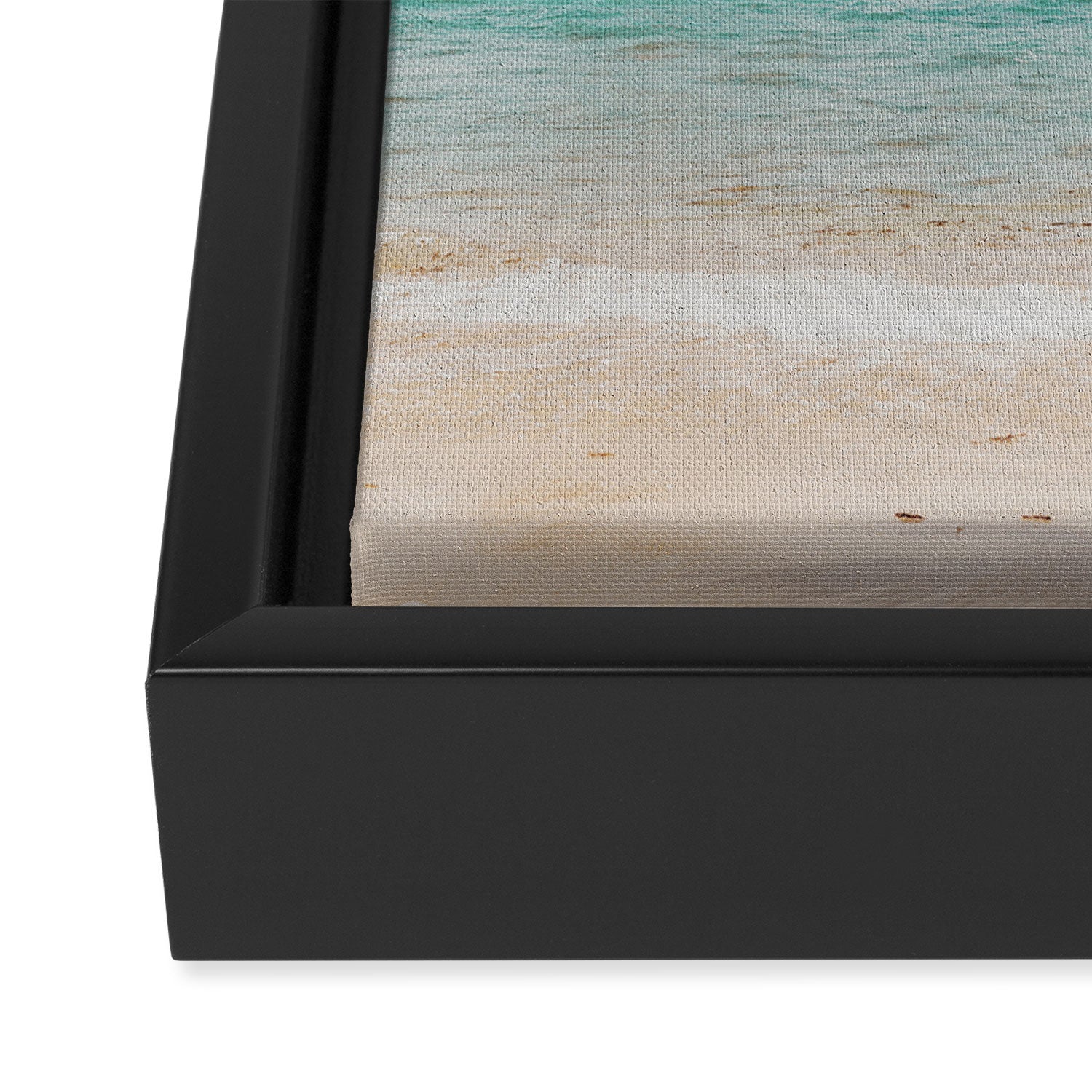 a palm tree ii Framed Canvas Print Gallery Image 3