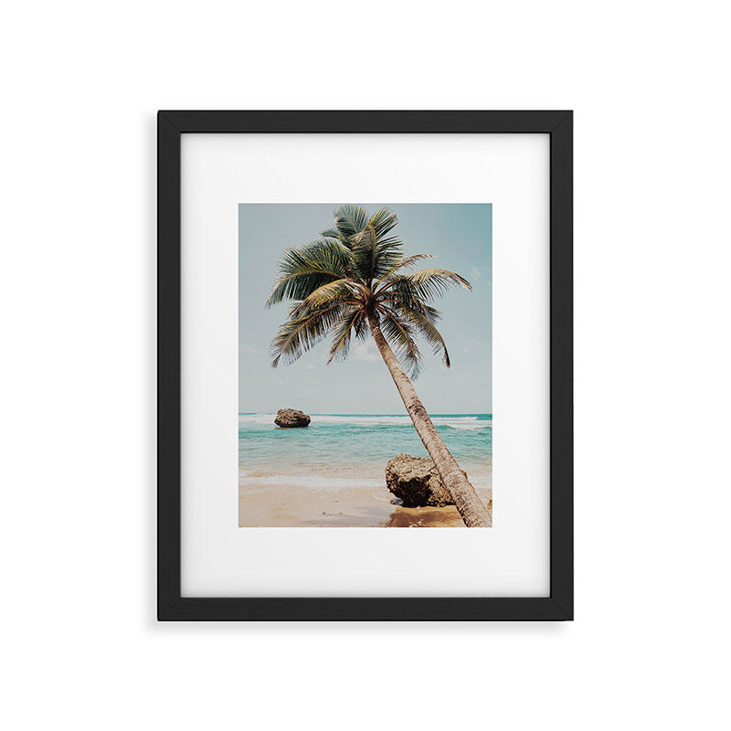 a palm tree ii Framed Art Print Gallery Image 5
