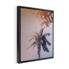 a palm tree ix Framed Canvas Print Gallery Image 2