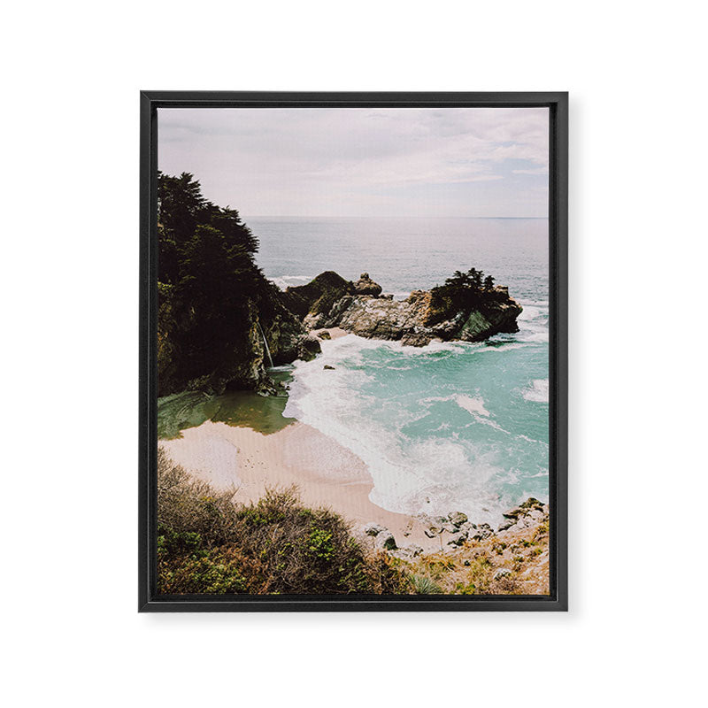 big sur iv - california Framed Canvas Print Gallery Image 6