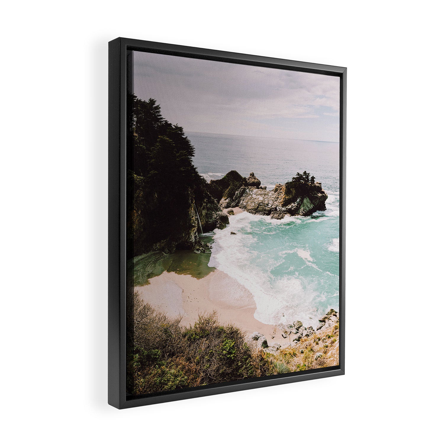 big sur iv - california Framed Canvas Print Gallery Image 2