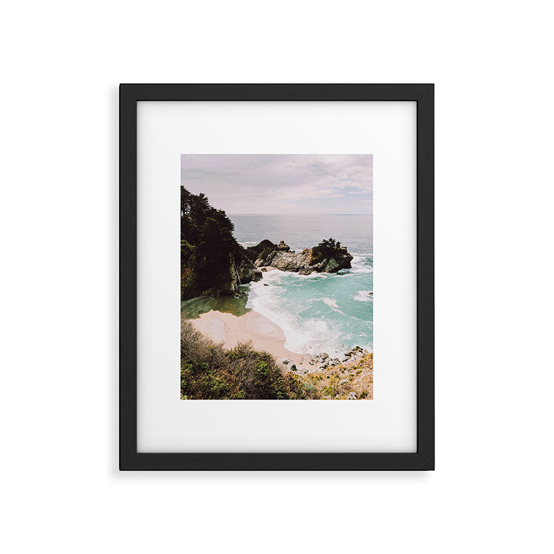big sur iv - california Framed Art Print Gallery Image 5