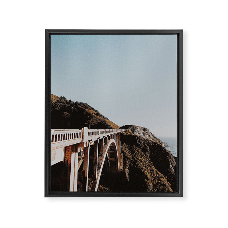 bixby bridge ii - california Framed Canvas Print Gallery Image 6